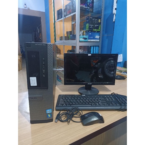 Paket Komputer dekstop siap pakai - cpu dell core i5 gen 2