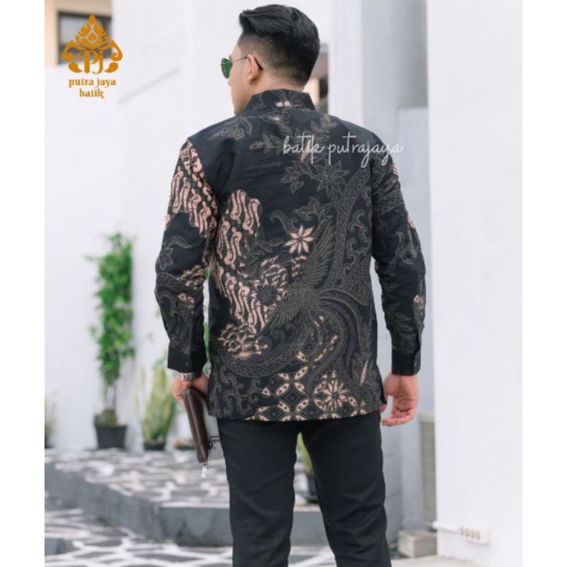PARANGSELING Baju Batik Pria Lengan Panjang Furing Premium Modern Kemeja Katun Sragenan Casual Formal Wisuda Kondangan Lamaran Tunangan Grosir