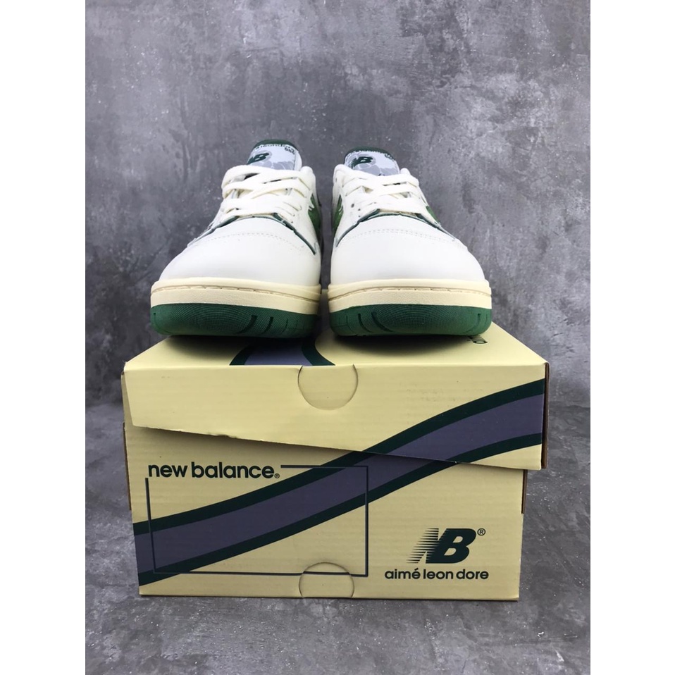 New Balance 550 White Green - BB550ALD, 100% Real Pic.