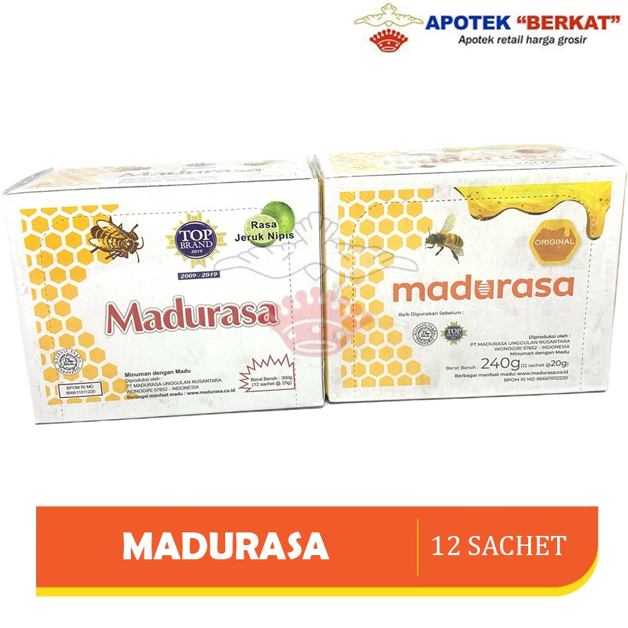 

Madurasa Original/Jeruk Nipis Sachet - Box of 12 sachets