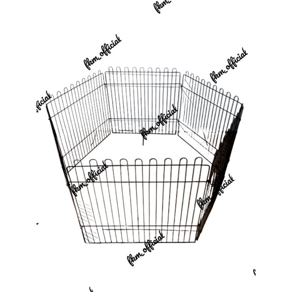 Kandang pagar 60x60 lembaran polos
