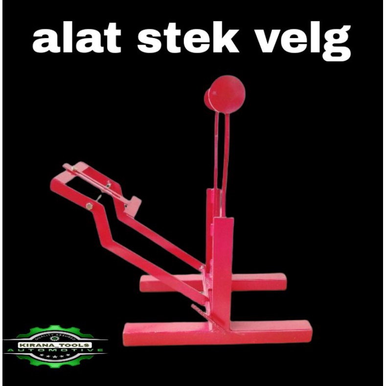 Alat Setel velg pelek jari jari sepeda motor tapak lebar