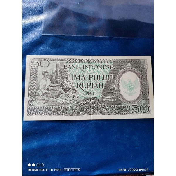 lima puluh rupiah 1964