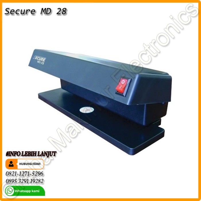 DETEKSI UANG PALSU/SECURE MD 28/ALAT DETEKSI UANG PALSU