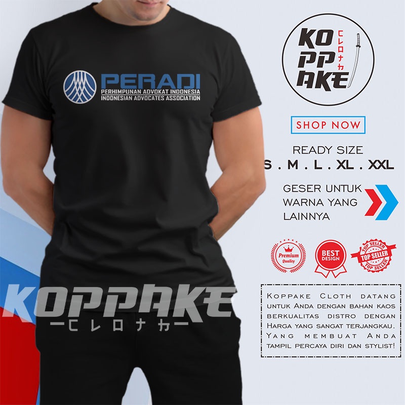 Kaos PERADI Perhimpunan Advokat Indonesia Baju Distro