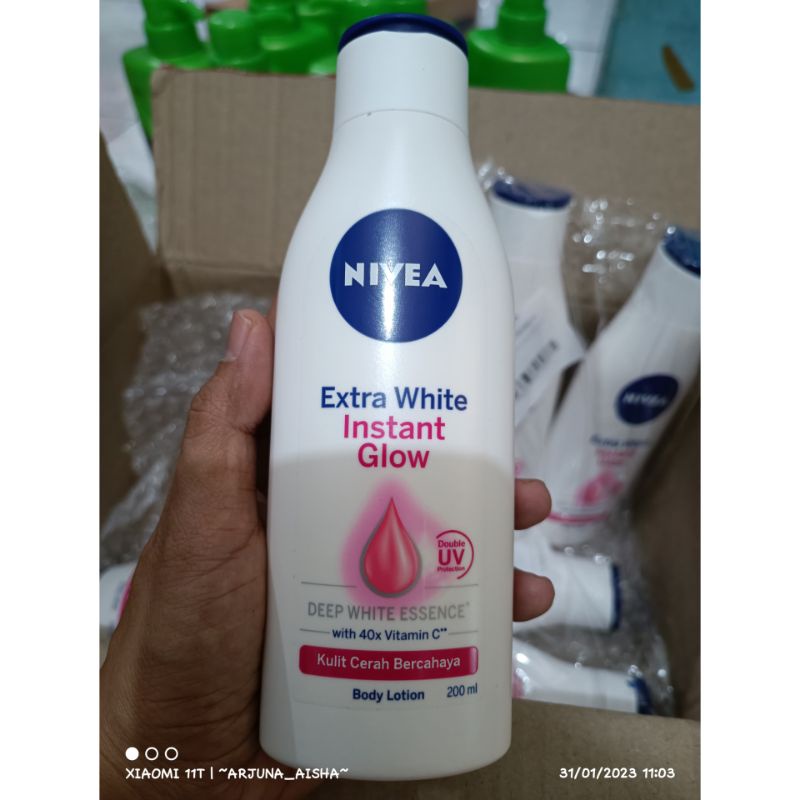 NIVEA Instant Glow Kulit Cerah Bercahaya 200ml