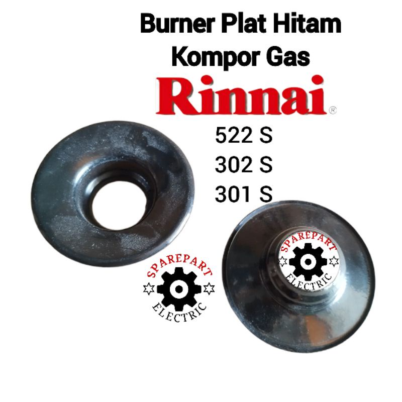 BURNER KUNINGAN KOMPOR GAS RINNAI / KECIL BESAR BGX TORNADO TURBO ORIGINAL LENGKAP