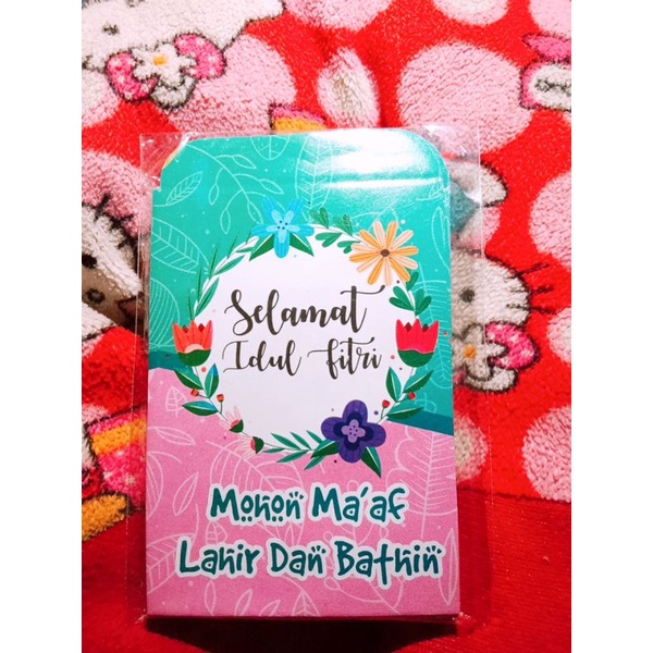 

Amplop Lebaran Id mubarok Motif Kartun mini 1 pack isi 10 Lembar Karakter lucu