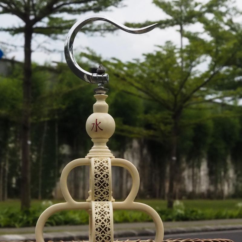 ady78 Pion Sangkar Anis/Murai Batu Resin Tahan Lama