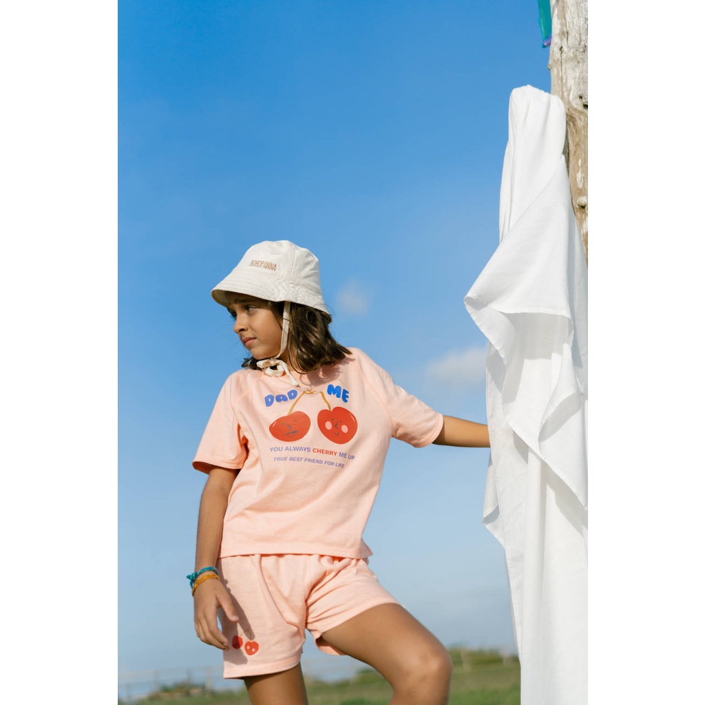 BOHOPANNA Overtee Set Setelan Anak Unisex 1-10 Tahun