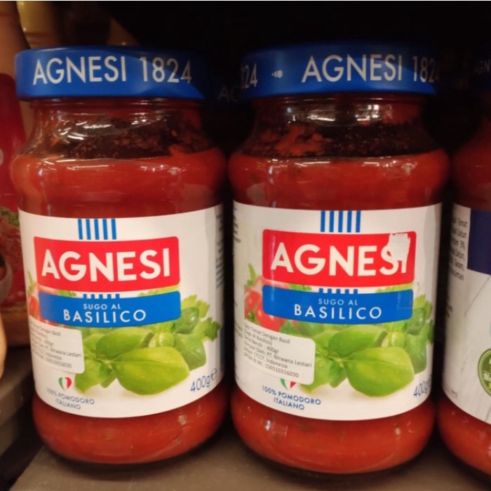 

Agnesi basilico pasta sauce 400gr