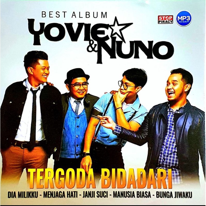 KASET CD MP3 LAGU YOVIE NUNO TERLARIS - KASET FULL ALBUM YOVIE NUNO TERLARIS