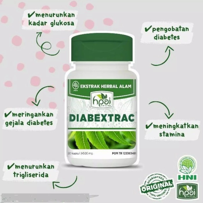 

DIABEXTRAC HNI || untuk diabetes