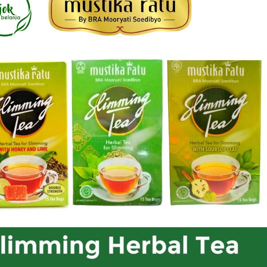 

FIA564 Mustika Ratu Slimming Tea Honey Lime 15 Bag / Soursop Leaf / BISA BAYAR DITEMPAT (COD) |