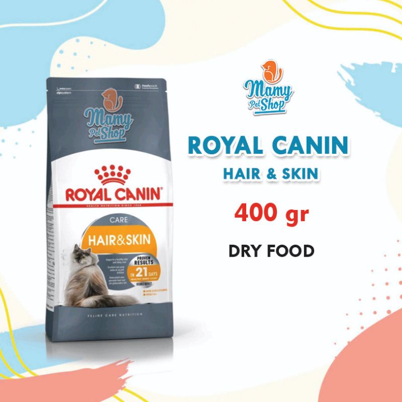 ROYAL CANIN HAIR AND SKIN 400 GR