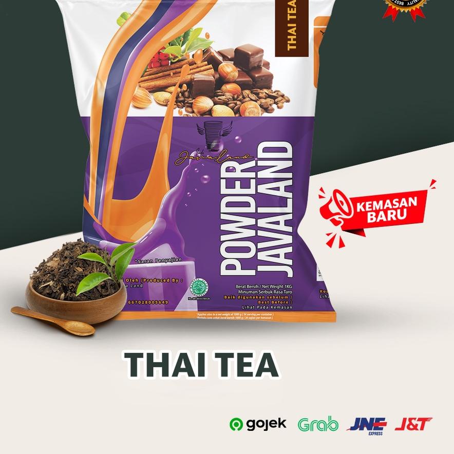 

PROMO [FG2] Bubuk Minuman Bubble Powder Drink Rasa Thai Tea ORIGINAL Javaland 1 kg