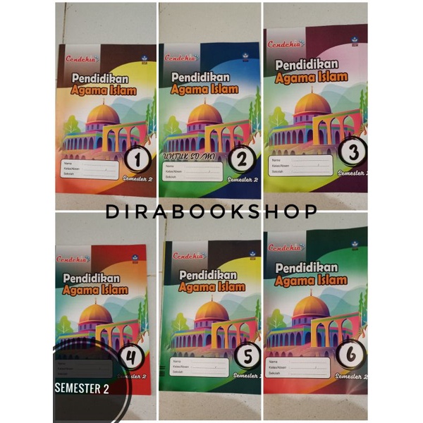 Semester 2 LKS AGAMA ISLAM kelas 1/2/3/4/5/6 revisi 2023