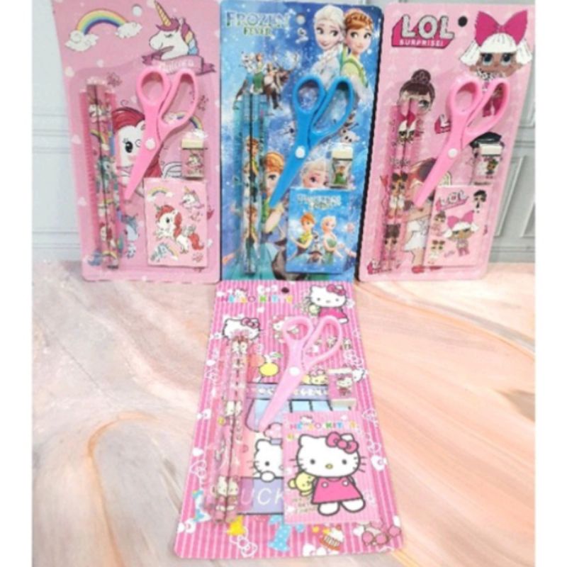 

Paket Alat Tulis anak / alat tulis karakter / stationery set