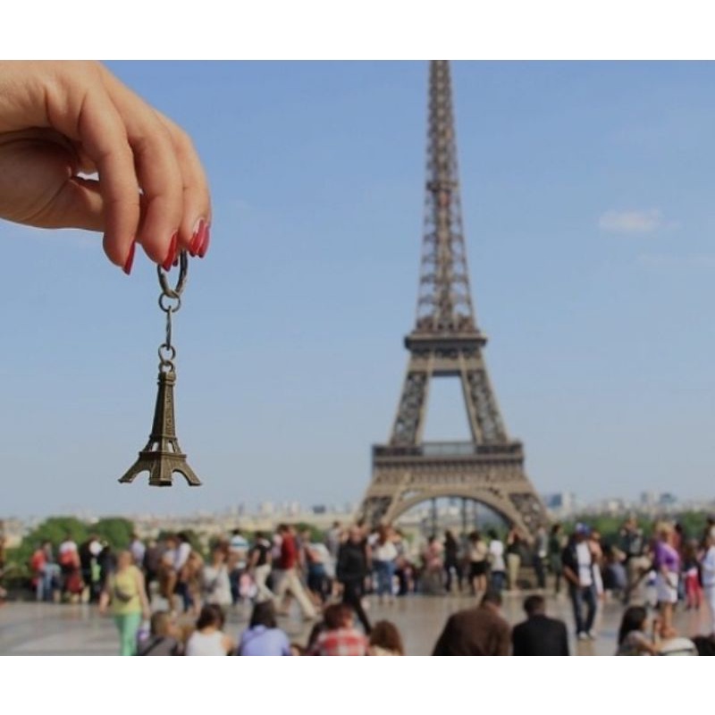 Eiffel keychain PARIS SOUVENIR gantungan kunci paris gantungan kunci eiffel paris