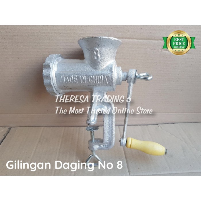 Gilingan Gilingan Daging Manual Bakso Bumbu Meat Grinder Meat Mincer No 8