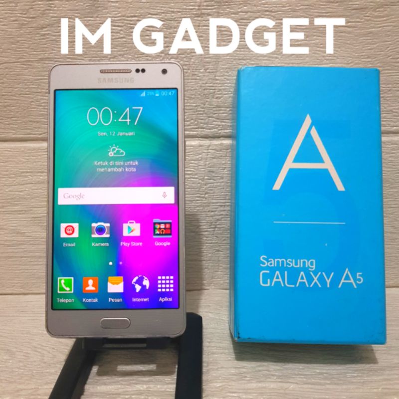 HP Handphone Second Seken Bekas Murah Samsung Galaxy A5 2015 Original Berkualitas Ex Garansi Resmi