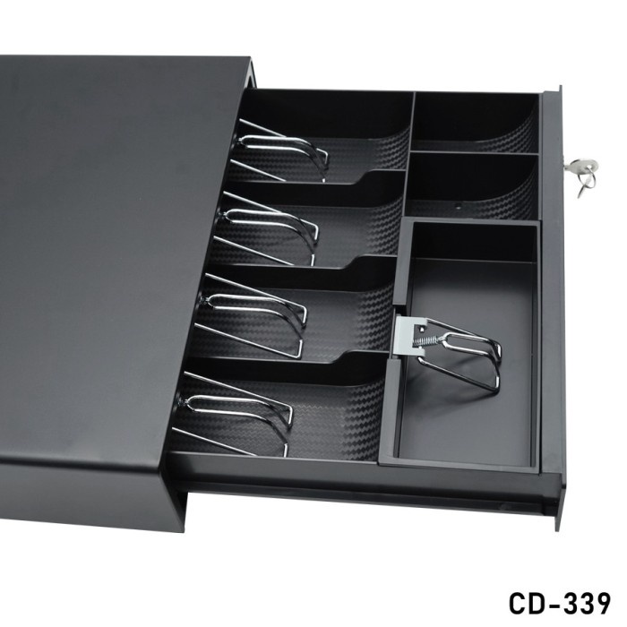 CASH DRAWER SHARKPOS CD339 BOX LACI KASIR MINI CD-339 RJ11 5K2C 37X33 CD 339 BUKA OTOMATIS