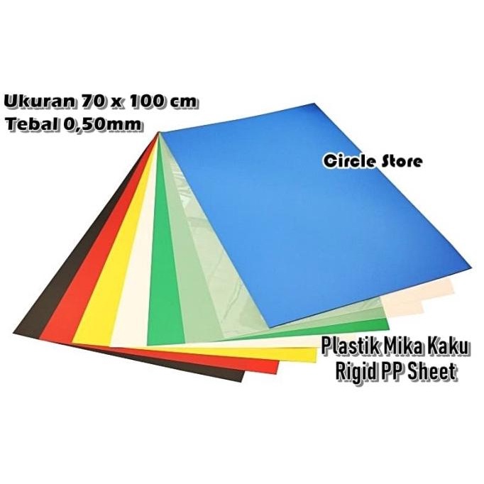 

Plastik Mika PP Kaku Lentur Sampul Agenda 70cm x 100cm Tebal 0.5mm