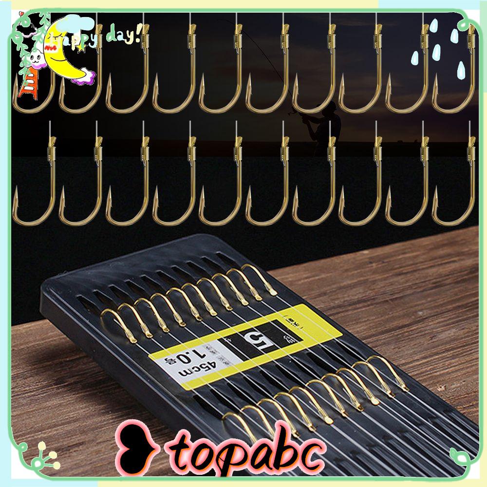 Kait Ganda Atas Berduri Karbon Tinggi DIY Shank Hooks