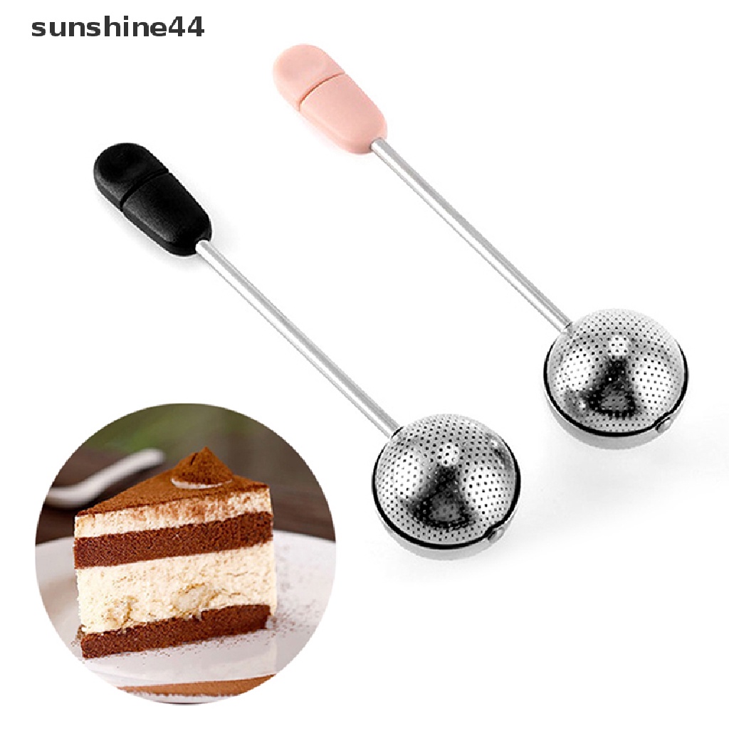 Sunshine 1PC Shaker Duster Sifter Dusg Wand Untuk Bumbu Tepung Gula Bubuk Meringue.