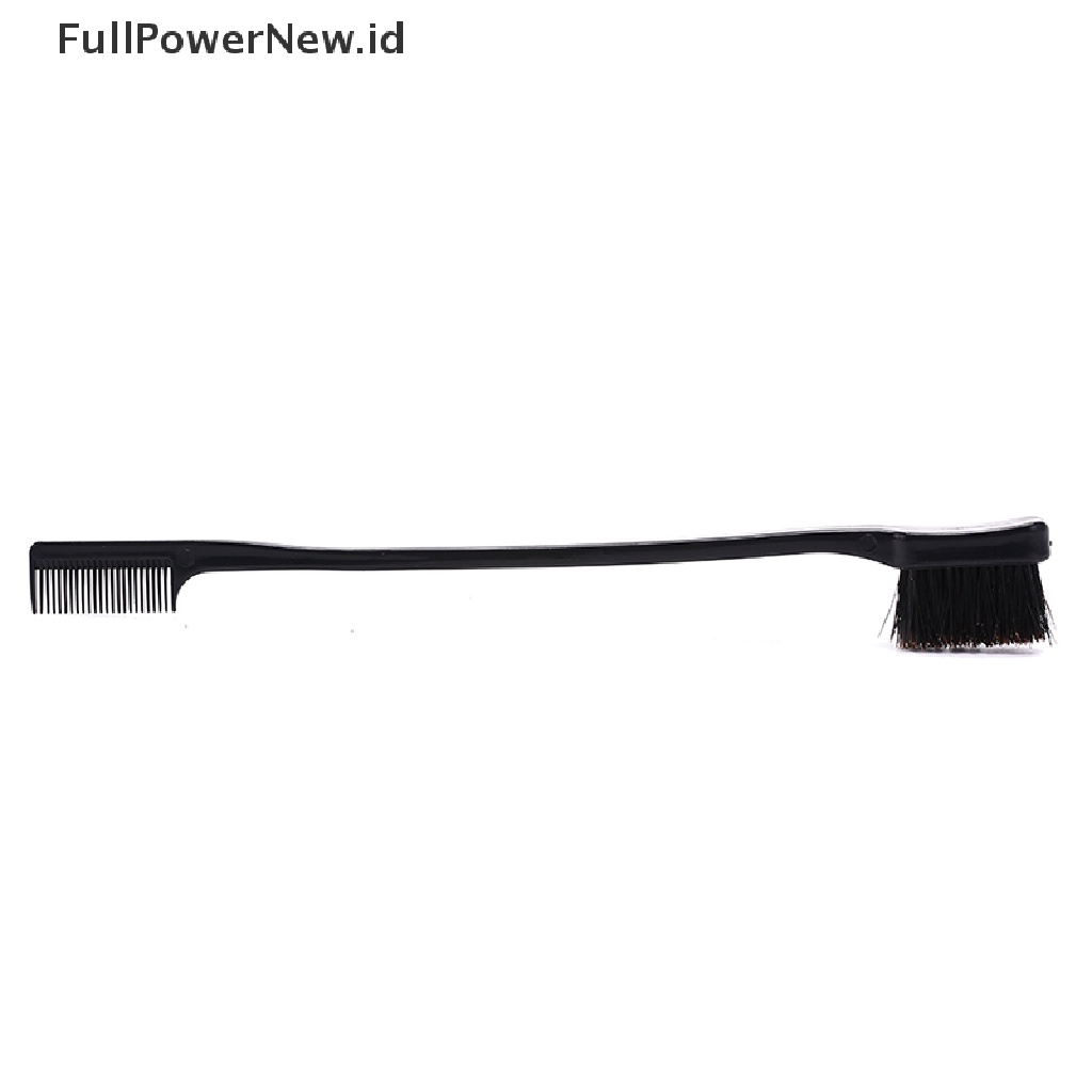 Power Sikat Kontrol Tepi Sisir Dua Sisi hair gel Halus natural look Pilih ID