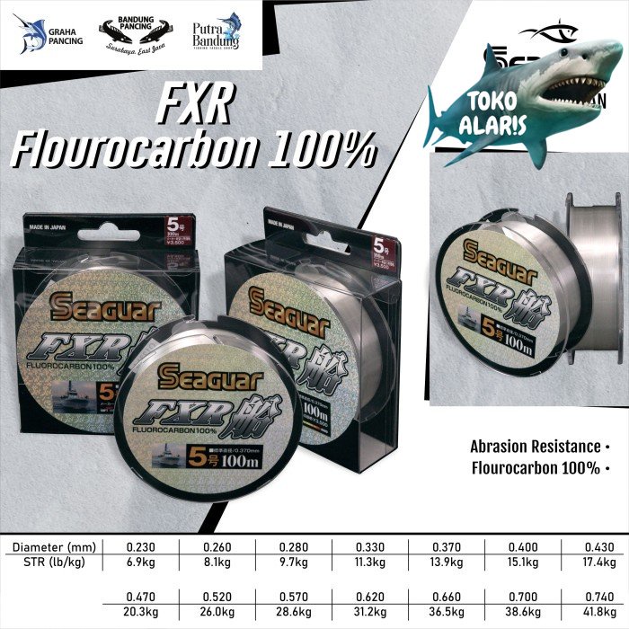 Senar FC Seaguar FXR Fluorocarbon 100% - 5