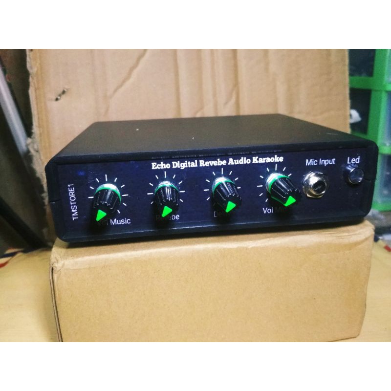 Mixer karaoke super effect vocal echo digital revebe