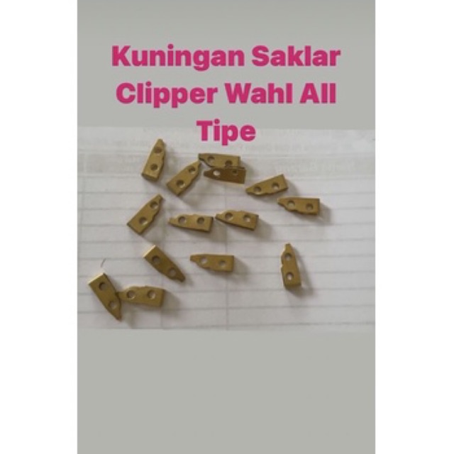 Saklar Kuningan Cliper Wahl