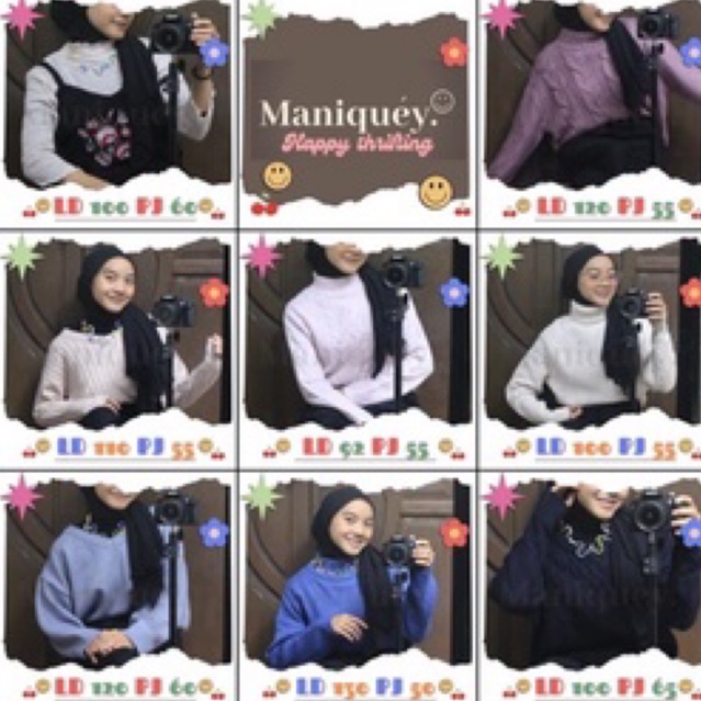 Knitwear Preloved Cardigan Sweater Kepang Premium Thirftshop