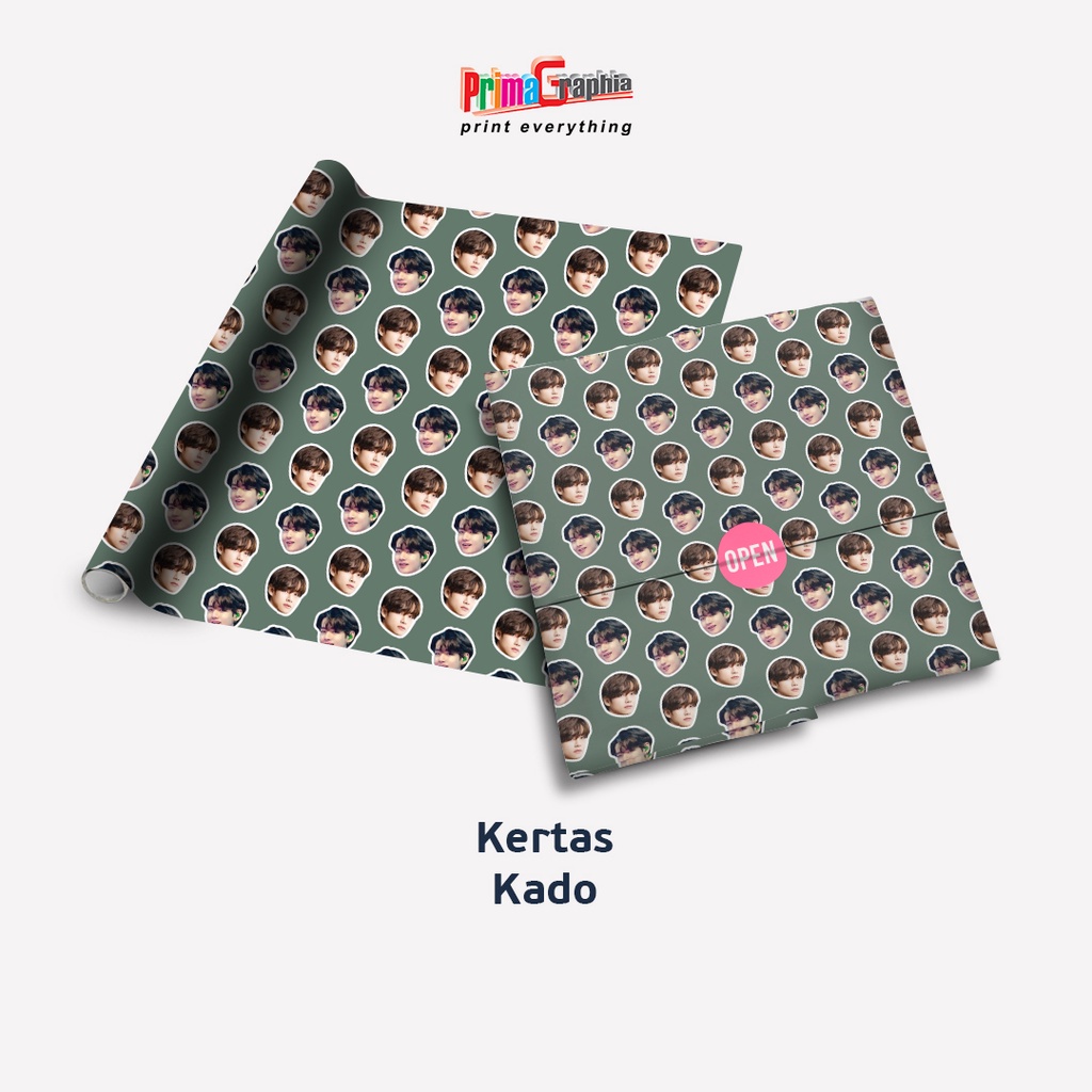 

Cetak Kertas Kado Custom Desain Template
