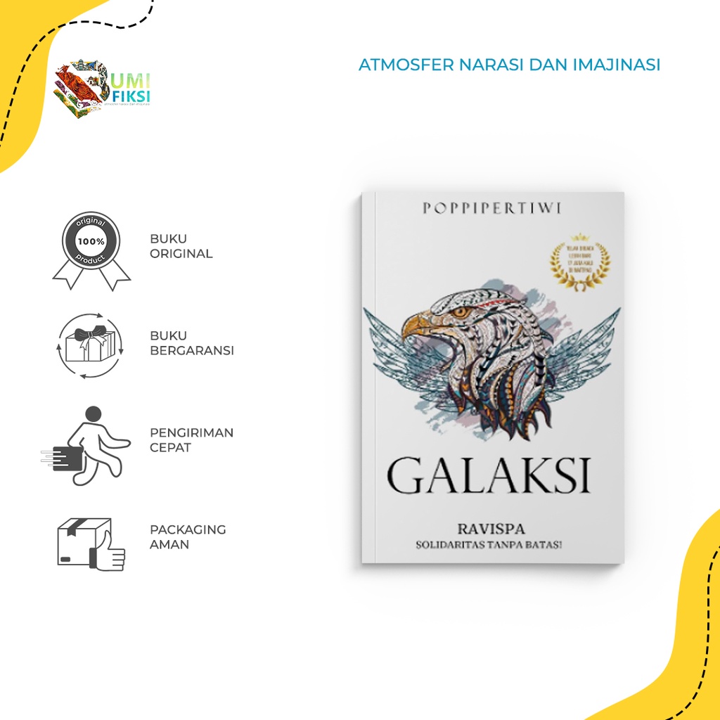 NOVEL - GALAKSI - RAVISPA - BUKUNE - BUMIFIKSI