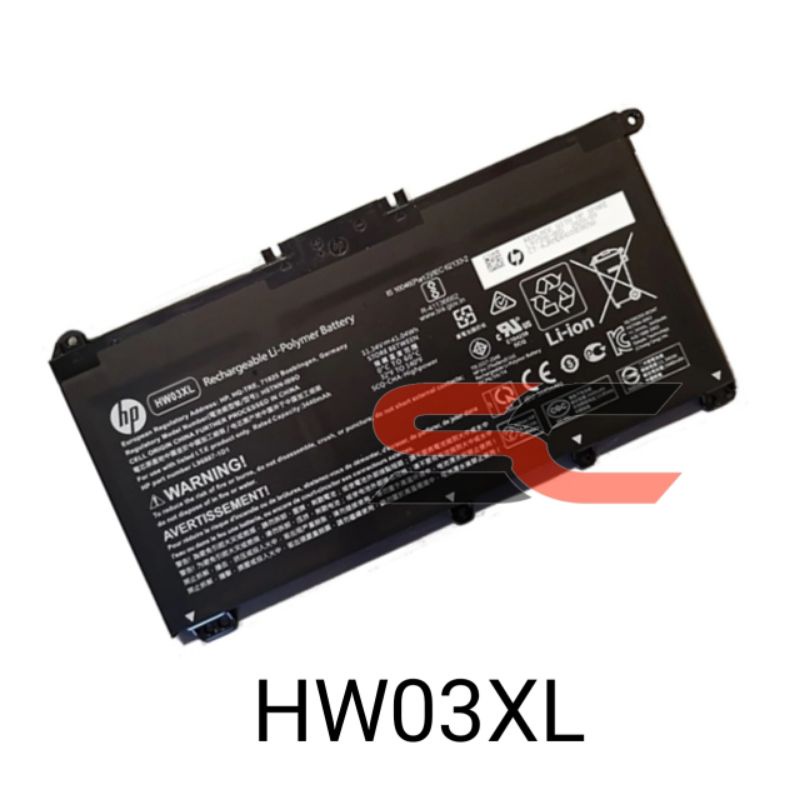 Baterai Battery HP Pavilion 15 15-eg 15-eh 15-eg0000ns 15-eg0073cl 15-eg0067ST HW03XL HW0204XL