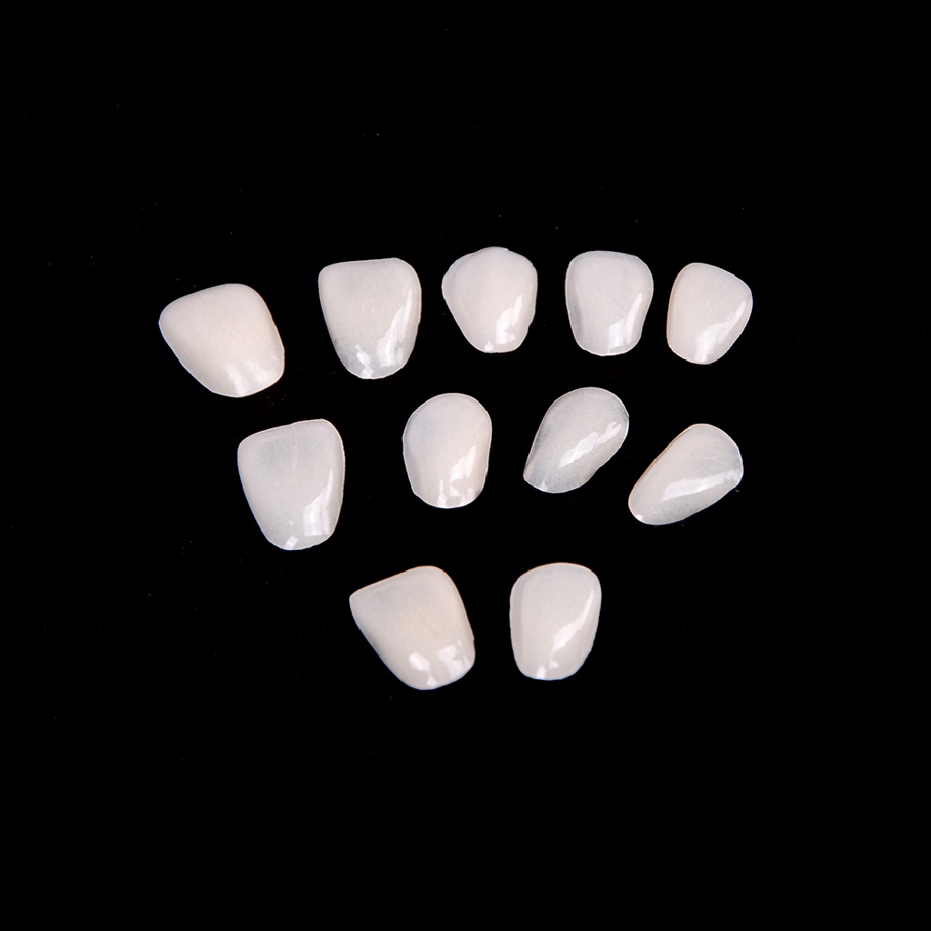 [Birth] 50pcs Veneers Resin Teeth Upper Anterior Porcelain Teeth Films Baru 50pcs Veneers Resin Teeth Upper Anterior Porcelain Teeth Films 50pcs Teet Resin Veneers Ultra-Tipis