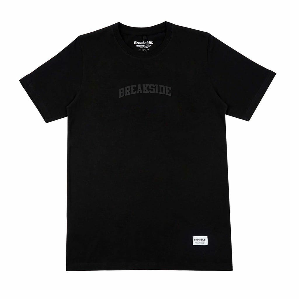 Breakside T-Shirt Deo - Black / Kaos Original Distro / Kaos Dobujack Putih