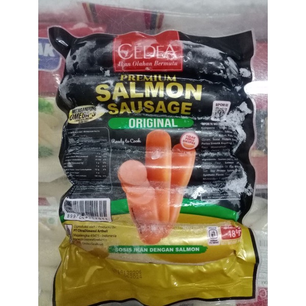 

Cedea Premium Salmon Sausage 390gr