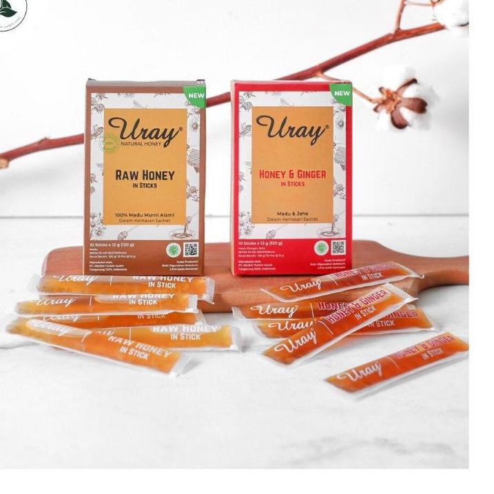 

WWA160 Madu Uray Stick Sachet 10 stick x 12 gram Raw Honey |
