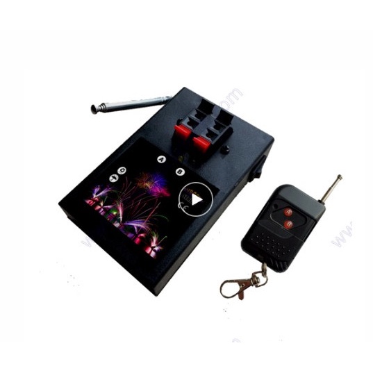 Rwk 1Set 12 Cue Wireless Firework Firing Control System Equipment+Remote+1