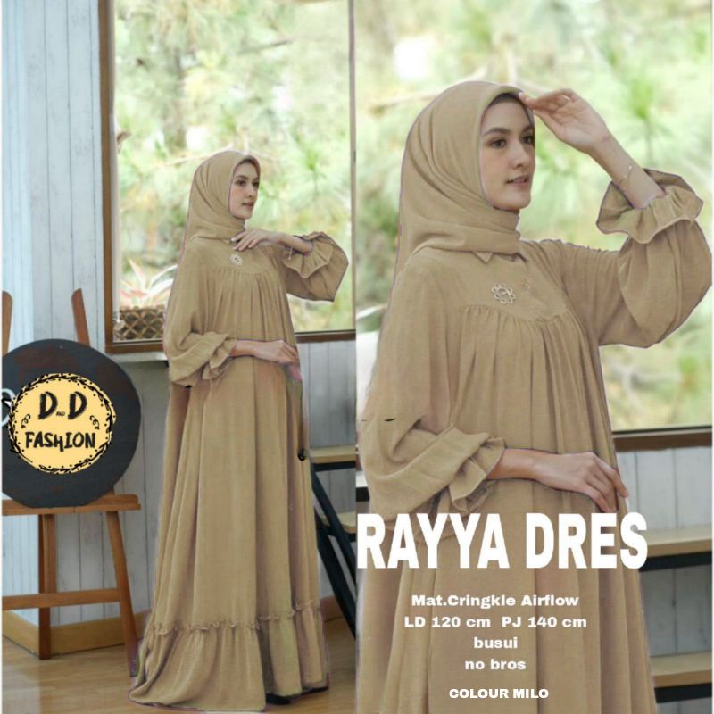 RAYA GAMIS WANITA JUMBO LD 120 CM TERBARU BY DnD