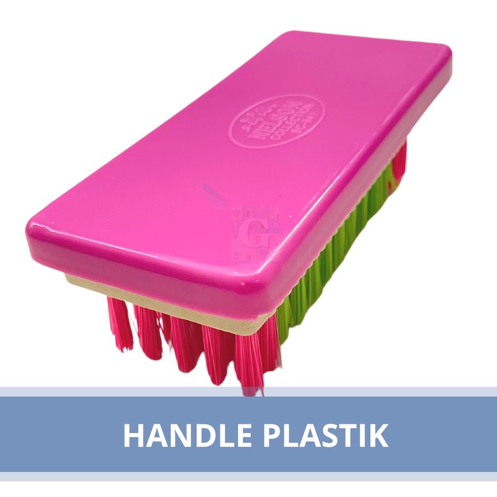 Sikat Cuci 941 Warna Cerah / Sikat Lantai &amp; Kamar Mandi Bulu Kuat &amp; Padat