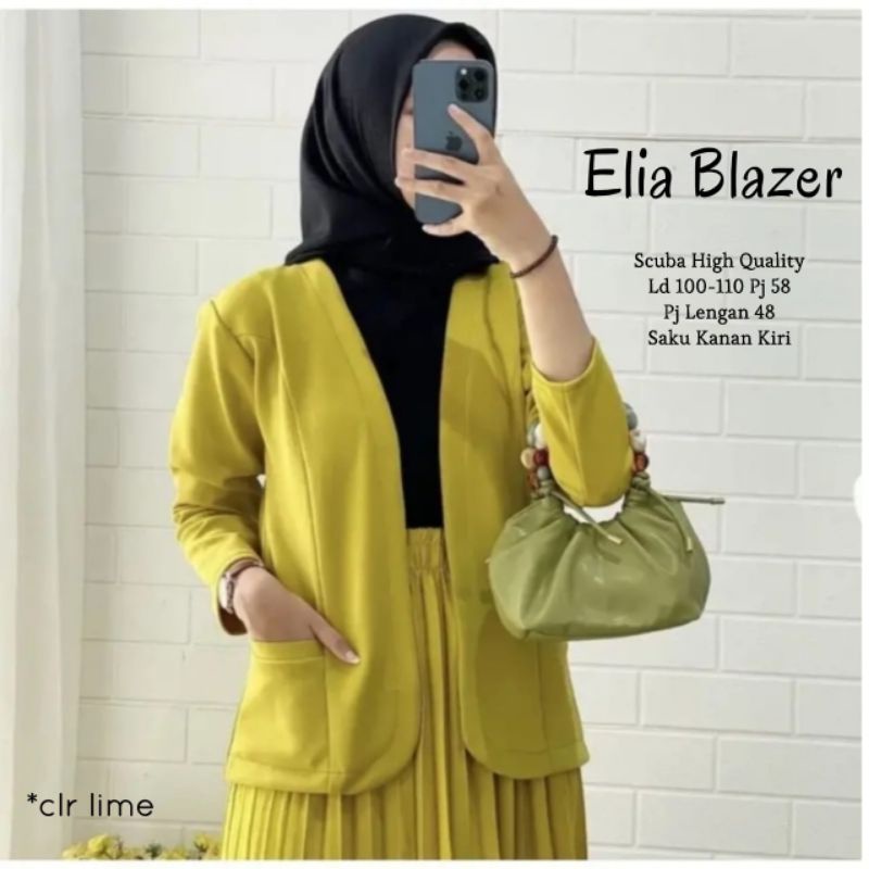 ELIA BLAZER WANITA TERBARU