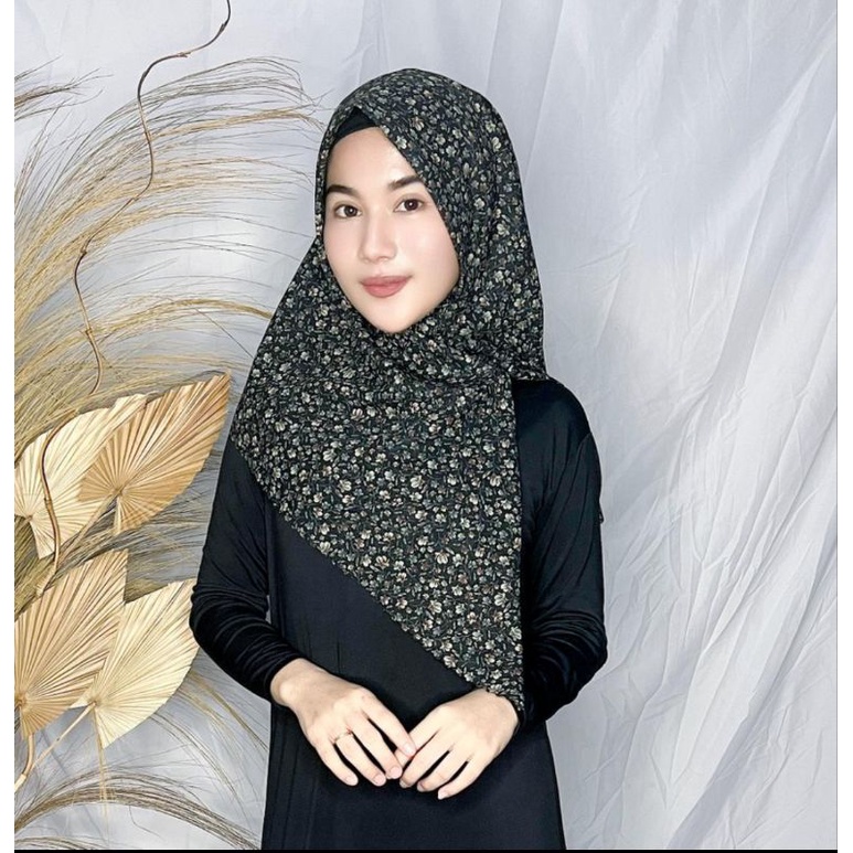 HIJAB SEGI EMPAT INSTAN RESLETING..HIJAB ZIPER