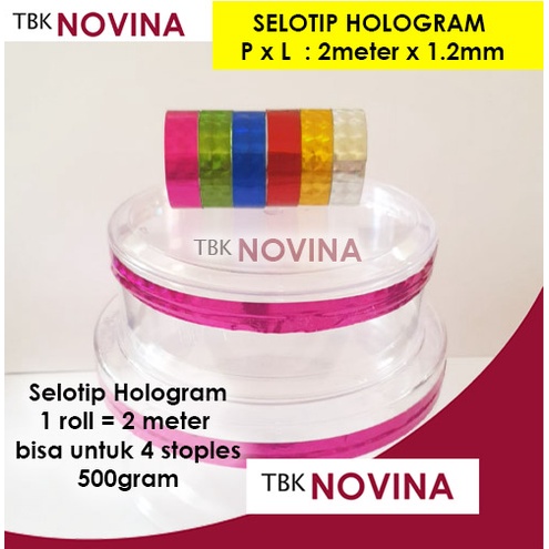 [1 roll] SELOTIP HOLOGRAM / SELOTIP STOPLES