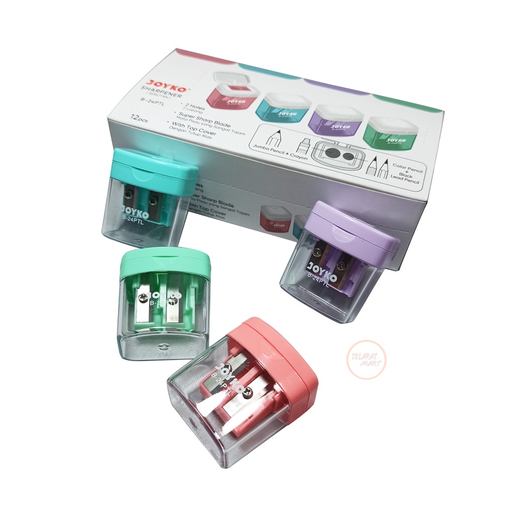 

JOYKO - Rautan Pensil B-24 PTL Warna Pastel - Pcs