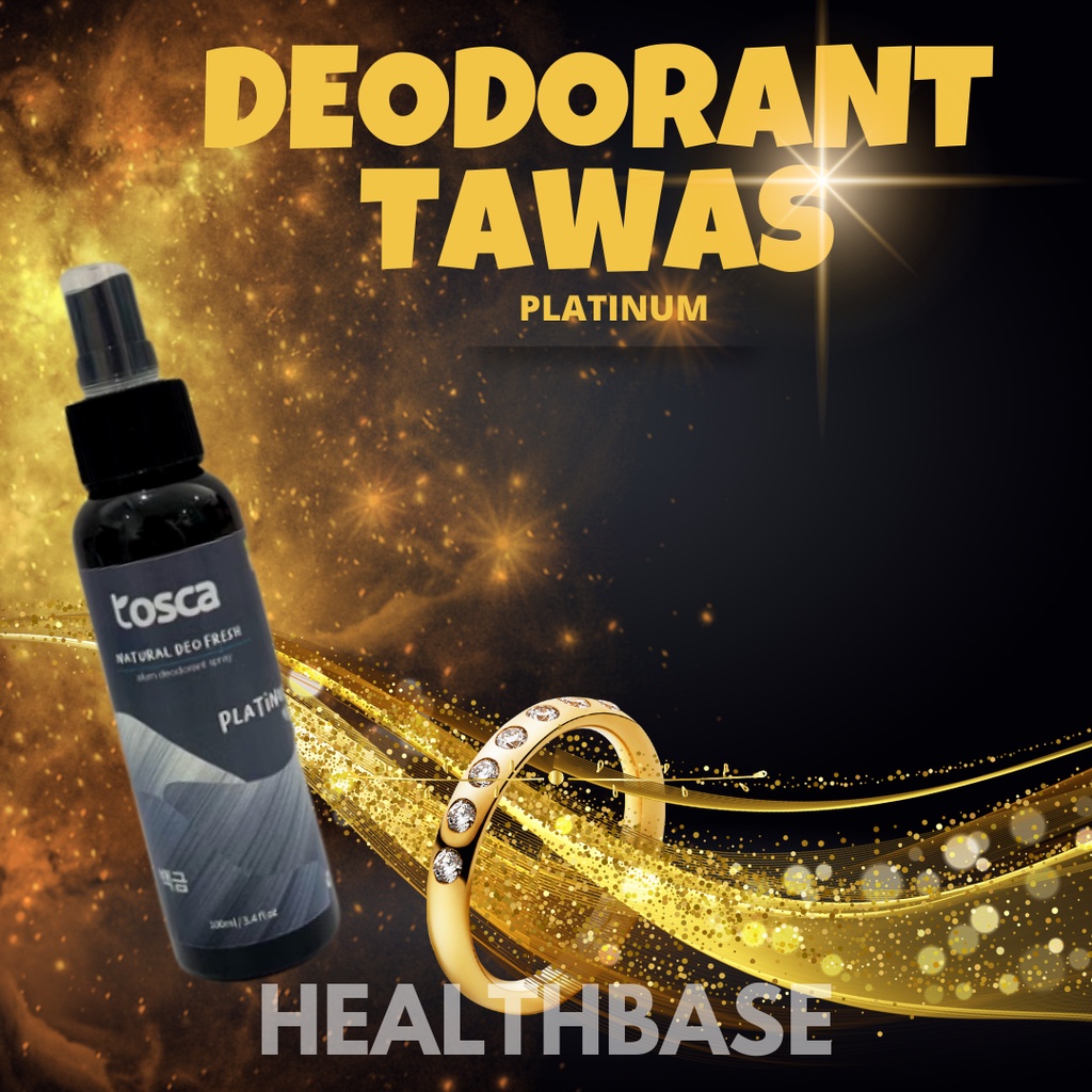 Deodoran Spray Tawas 100 ml Platinum Cairan Ampuh Mencegah Penghilang Bau Ketiak dan Badan Non Alkohol Pencerah dan Pemutih Ketek Ampuh Dengah Harga Ekonomis