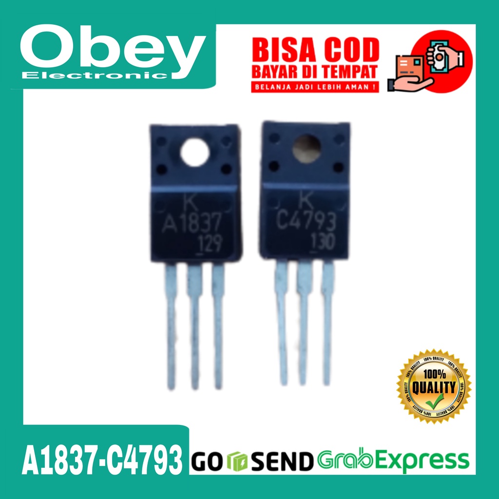 TRANSISTOR A1837-C4793 PER SET